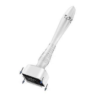 Upgraded Micro Needle Derma Stamp - Adjustable Roller Pen Tool for Facial Skin Acne Scar Repair & Hair Growth