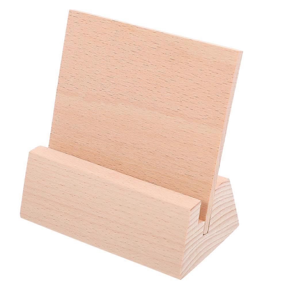 Eleganter Visitenkartenhalter aus Holz