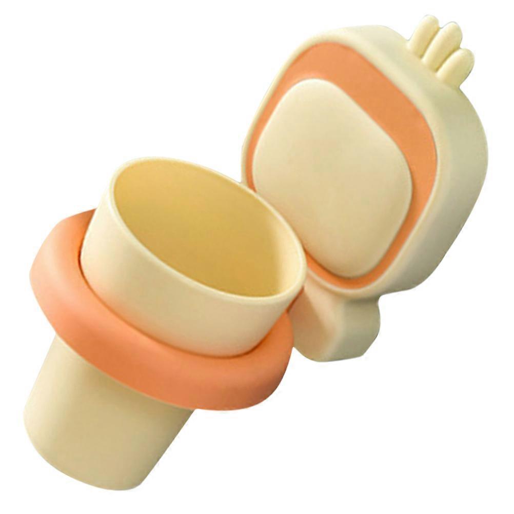 Multi Toothbrush Cup for Bathroom Organization 5Sets Plastic Holder