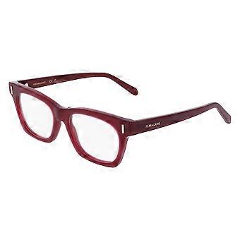 Eyewear Frames FERRAGAMO SF3025 653 OPALINE WINE 51/17/145 FEMALE