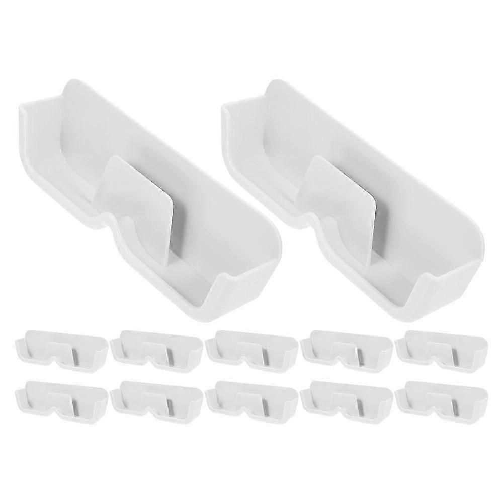 Glasses Storage Organizer Rectangular Shape Minimalist Style 12Pcs 6.92.31.4in