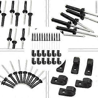 1 Set Kayak Lashing Hook With Rivet Tri Grip Rivet Lashing Kit For Kayak
