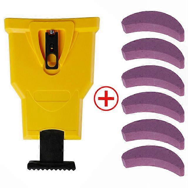Chainsaw Teeth Sharpener Sharpens Saw Chain Sharpening Tool System Abrasive Tools Easy Durable Sharp Bar-mount Fast Grinding