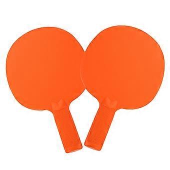 2pcs ensemble de raquettes de tennis de table en plastique paire de raquettes d’entraînement légères pour les débutants - Chauve-souris incassable pour l’entraînement en intérieur et en extérieur