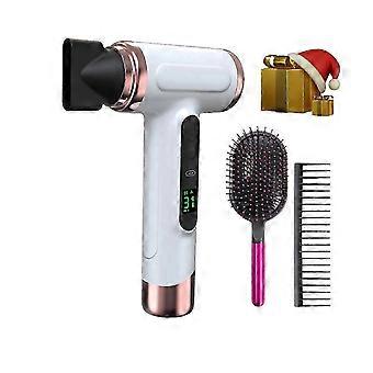 2026 Suitable  Latest Model Cordless Hair Dryer 200W 15000mAh USB Rechargeable Adjustable