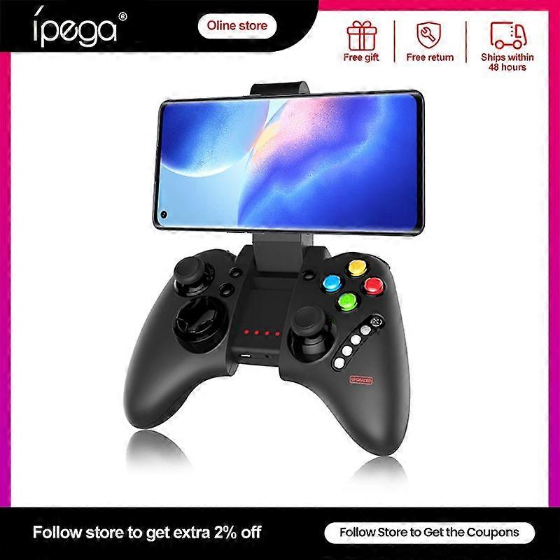 Ipega PG-9021S Gamepad Wireless Bluetooth Joystick Trigger PUBG Moible Game Console Controller compatible withTablet Android Phone PC