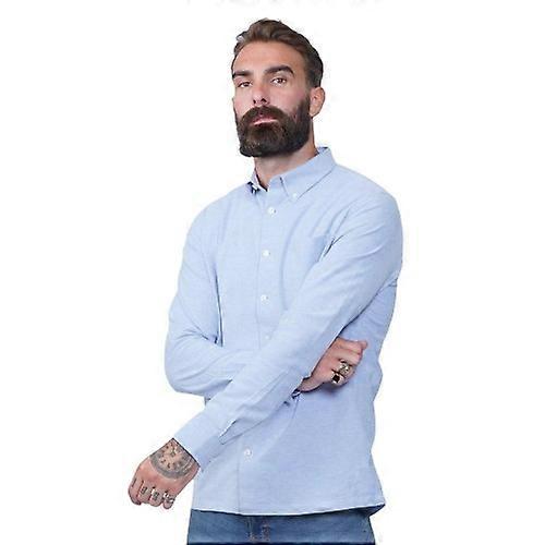 Firetrap Mens Basic Oxford Cotton Button-Down Shirt