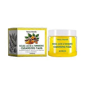West Month Kurkuma Cleanser Cleanser Gesichtshaut Sanft Feuchtigkeitsspendend Feuchtigkeitsspendender Hautpflegereiniger