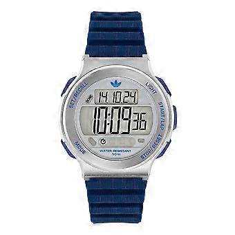 Adidas Unisex Watch EXPRESSION THREE DIGITAL Silicone Blue AOFH25508