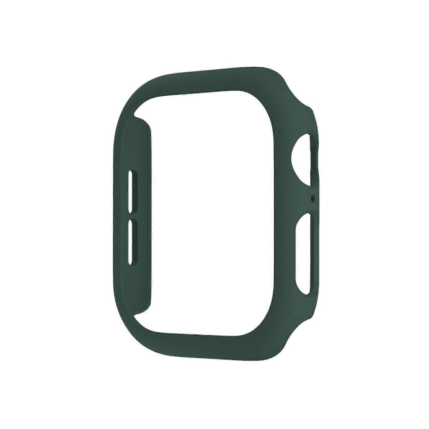 For Apple Watch Series 11 / 10 46mm Plastic Protective Case Cover Design Dark Green