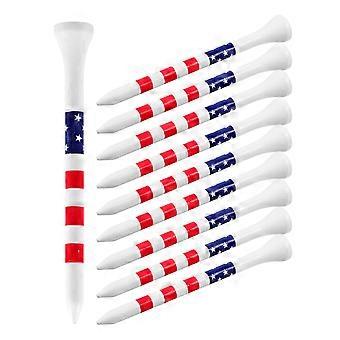 Wood Golf Tees Golf Ball Stands for Training 100Pcs Included