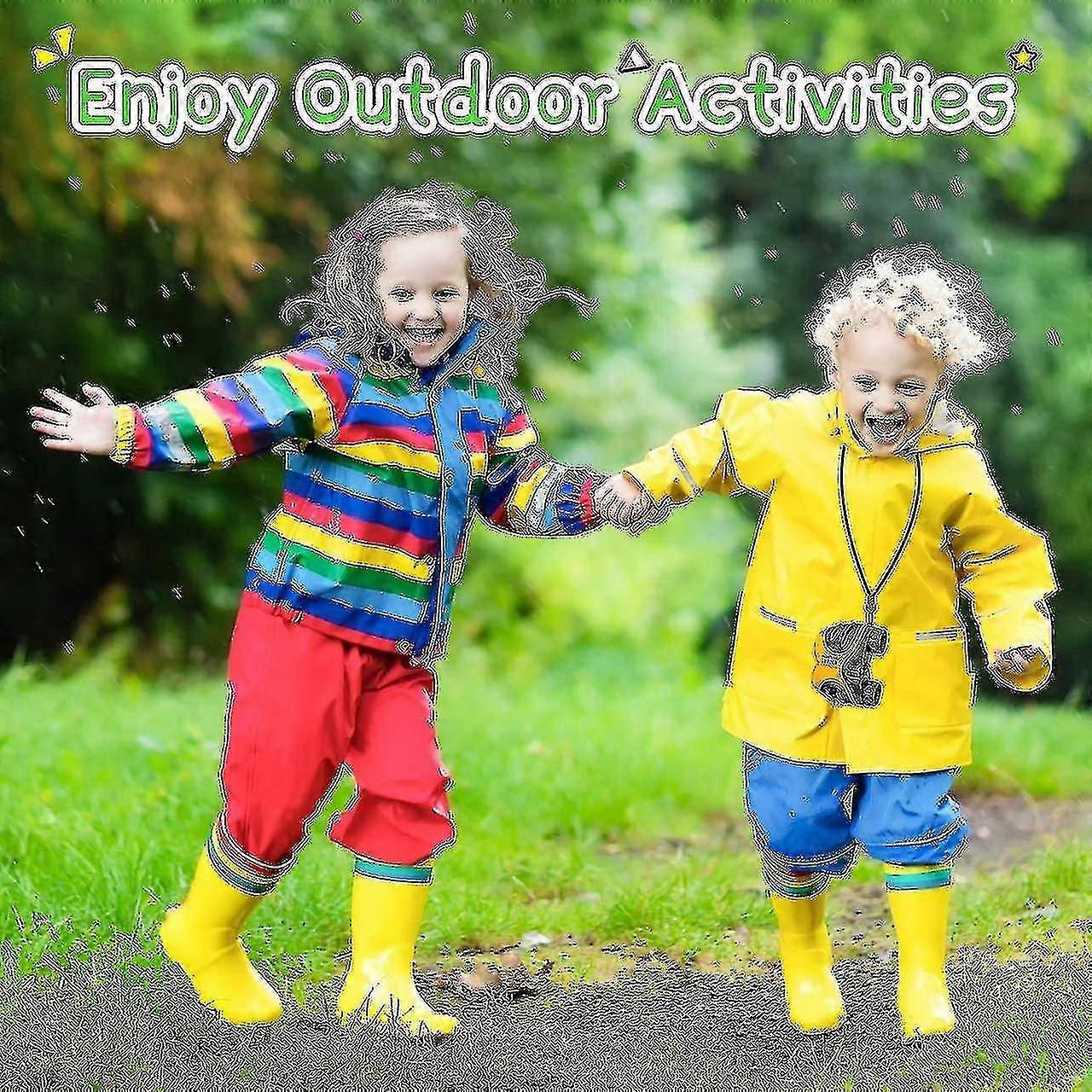 Binocular For Kids, Compact High Resolution Shockproof Binoculars(orange)