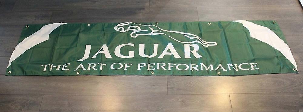 Jaguar Auto Banner Flag TYU068