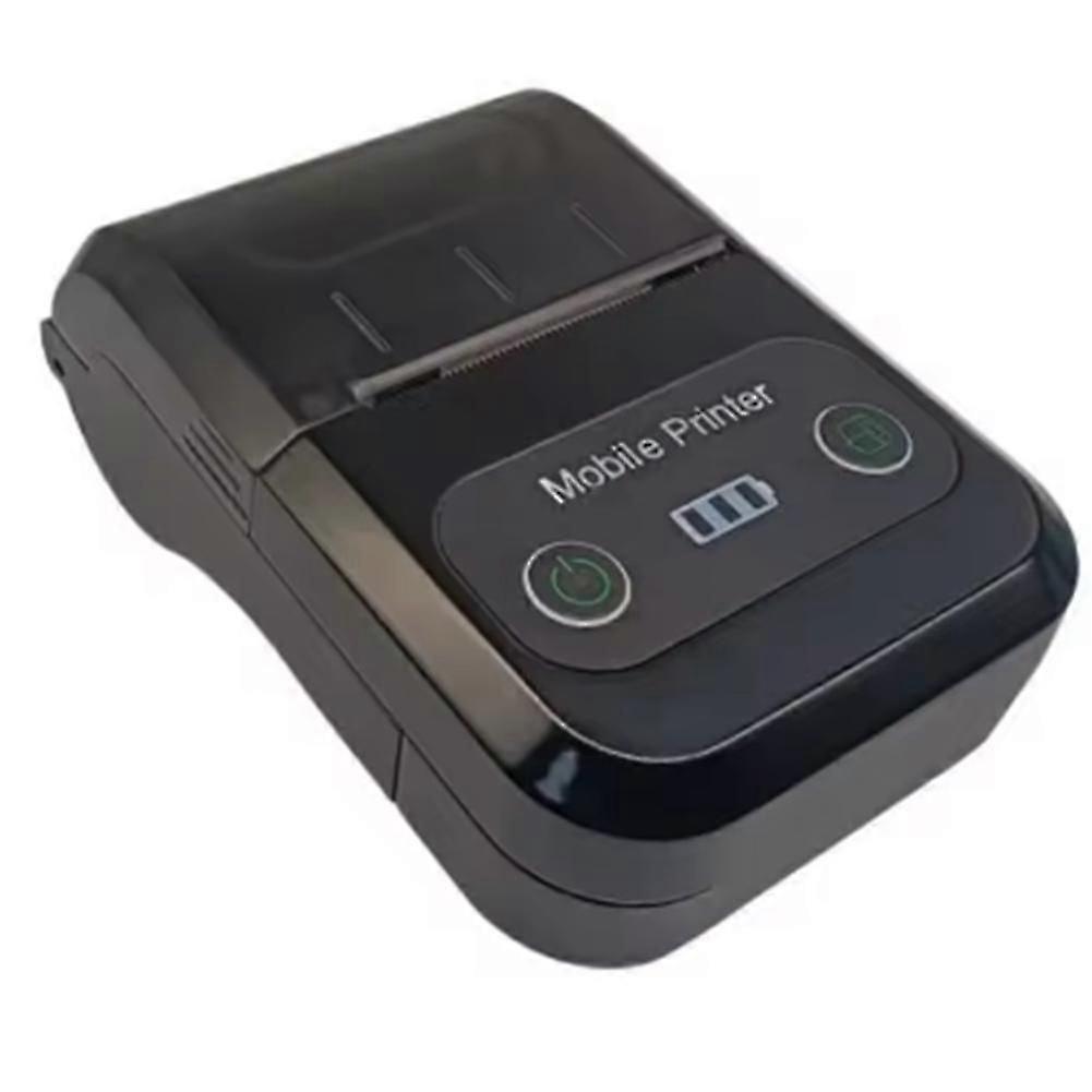 58mm Mini Portable Thermal Printer with Bluetooth Mobile Bill Wifi Printer EU Plug