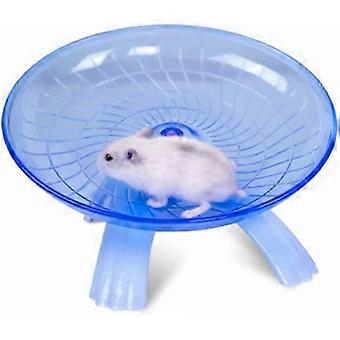 Hamster vliegende schotel, 18cm diameter hamster muis kunststof loopschijf, joggingwiel, huisdier oefening sport running speelgoed stille spinner, voor muizen chinchi