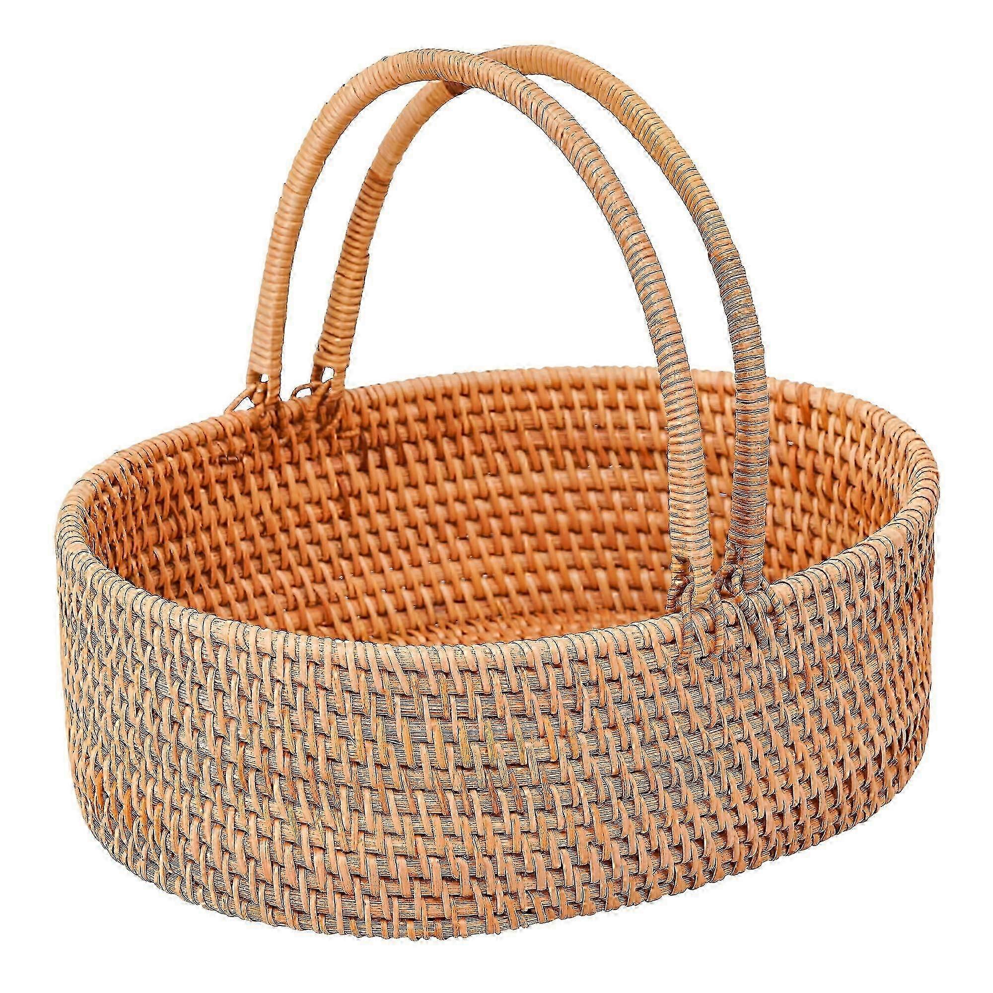 Picknickkorb aus Rattan