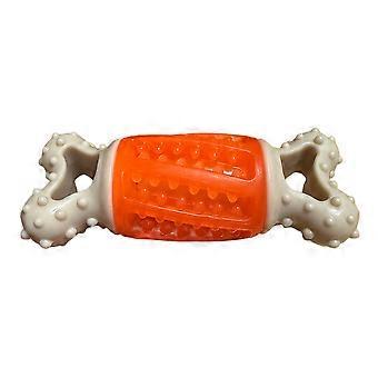 Dog Squeaky Treat Toy, Hidden Food Slow Feeder Puzzle Toy, Durable Chew-Resistant for Medium to Large Breeds, Fun for Walks