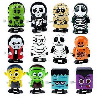 16X Pieces Monster Jump Ups Jumping Spring Mini Monsters for Kids, Party Bags Advent Calendar Birthday Gift for Kid Girl Boy