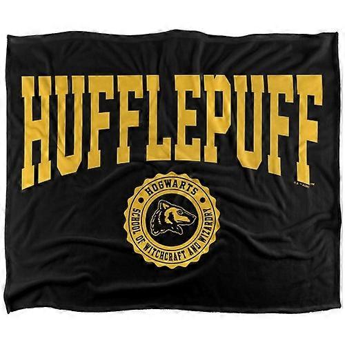 Harry Potter Hufflepuff Crest Soft Touch Blanket