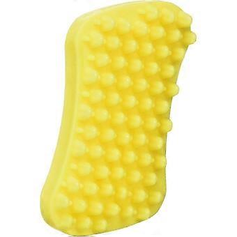 Multi-functional Grooming Brush for Short Hair Dog, Yellow