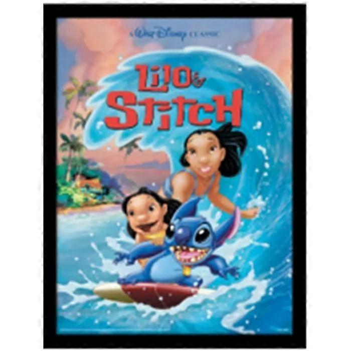 3D-väggdekoration pyramid Lilo & Stitch linsformad