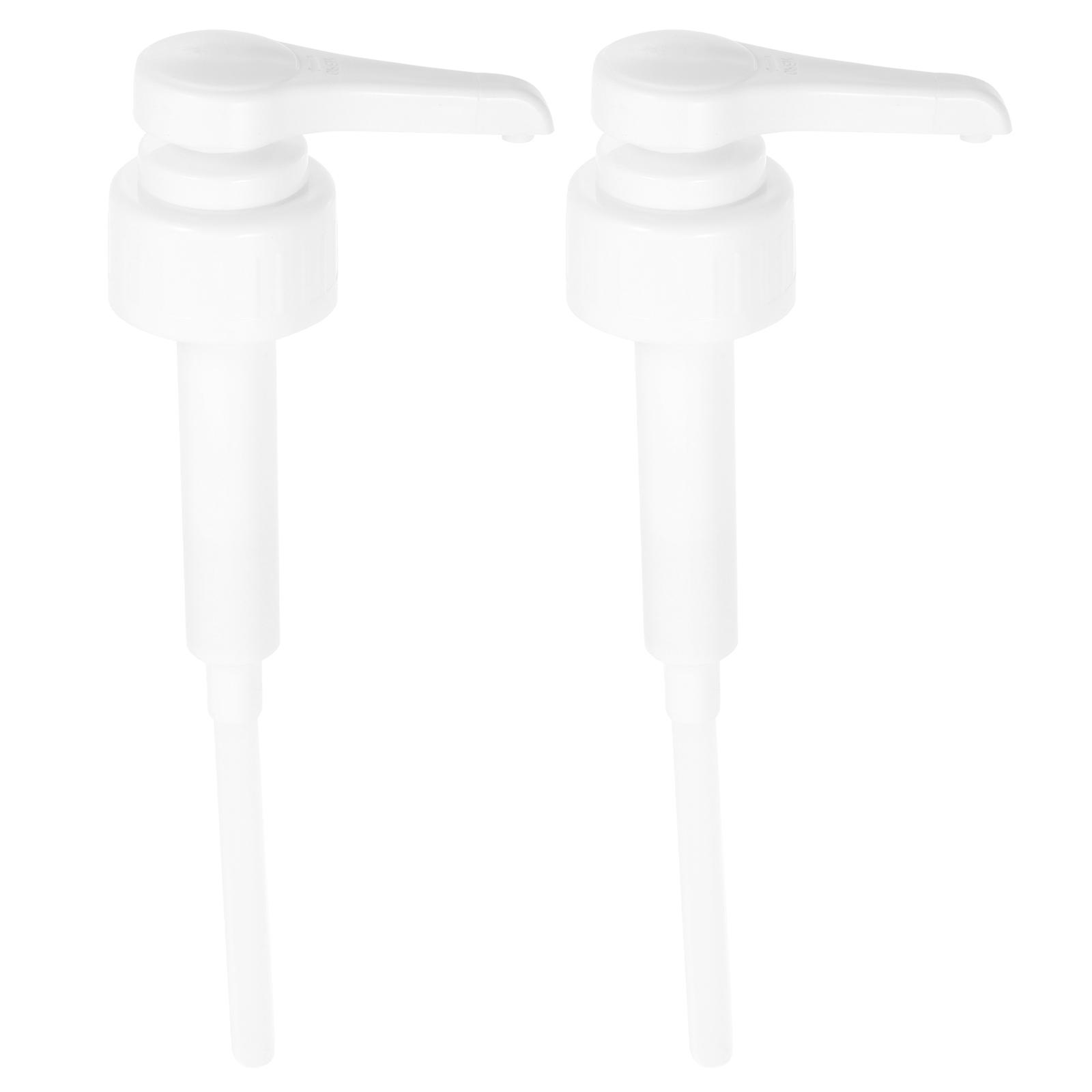 Syrup Container Pump Universal Dispensing Pump Quantitative Head 6Pcs