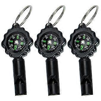 Fluitje Survival Fluitjes met Lanyard 15st voor Buiten