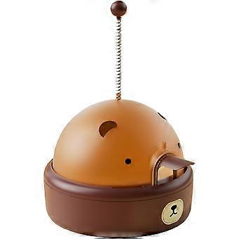 Interactive Auto Feeder Toy with Adjustable Treat Dispenser & Sensors Non-Skid Base for Cognitive Enrichment Activity