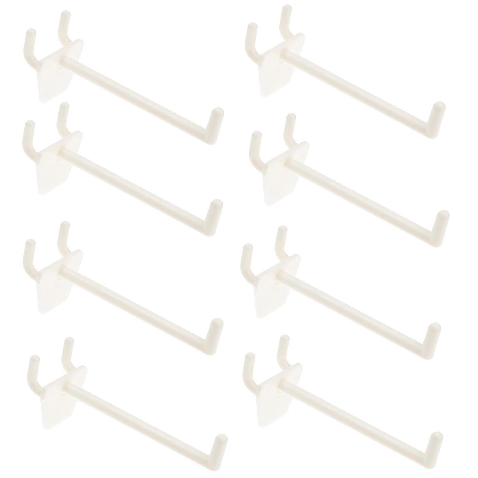 Pegboard Hook Utility Hooks for Storage Use 100Pcs Beige ABS Peg Board Hooks