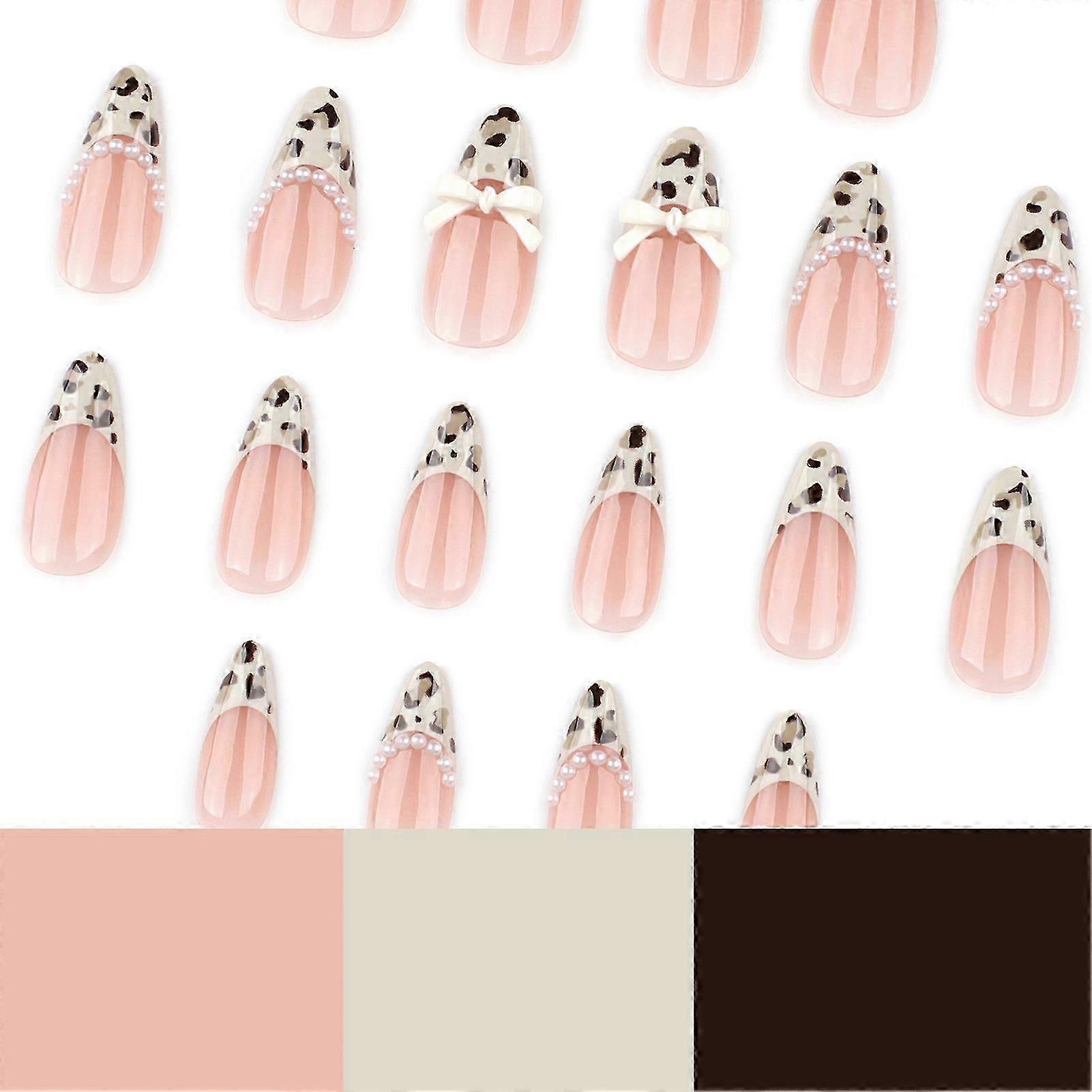 24pc Resin Fake Nails Set