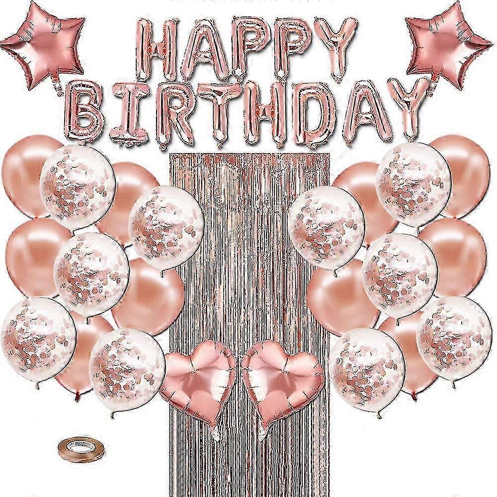 Rose Gold Metallic Balloon Kit