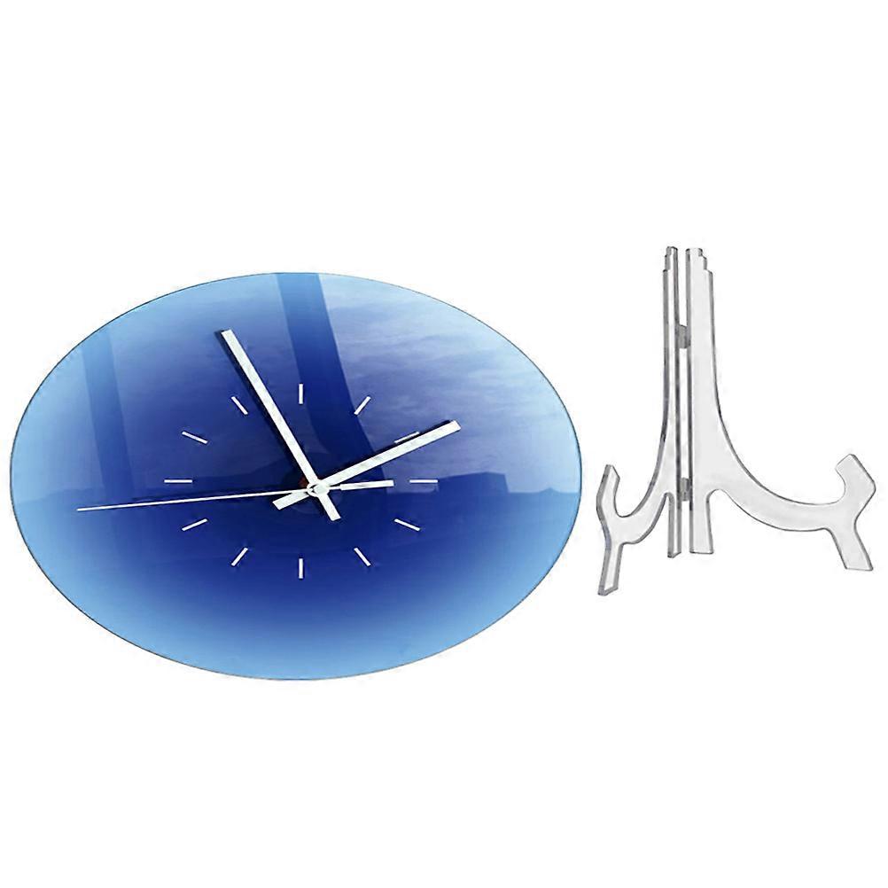 Home Use Acrylic Wall Clock 2Pcs Wall Hanging Decorative Clock