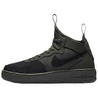 Nike Air Force 1 Abrasion Resistant Abrasion Resistant Mid top Skateboard Shoes Men's Olive Green AH6746-300