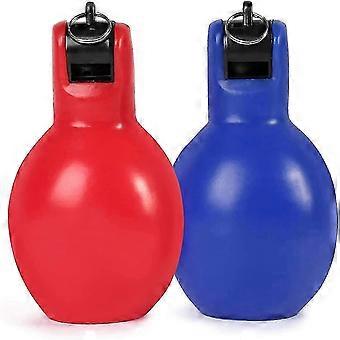 Referee Whistle 2 Pack Loud Hand Whistle for Coaches Kids Sports Basketball Football Training 12x6.5cm yt