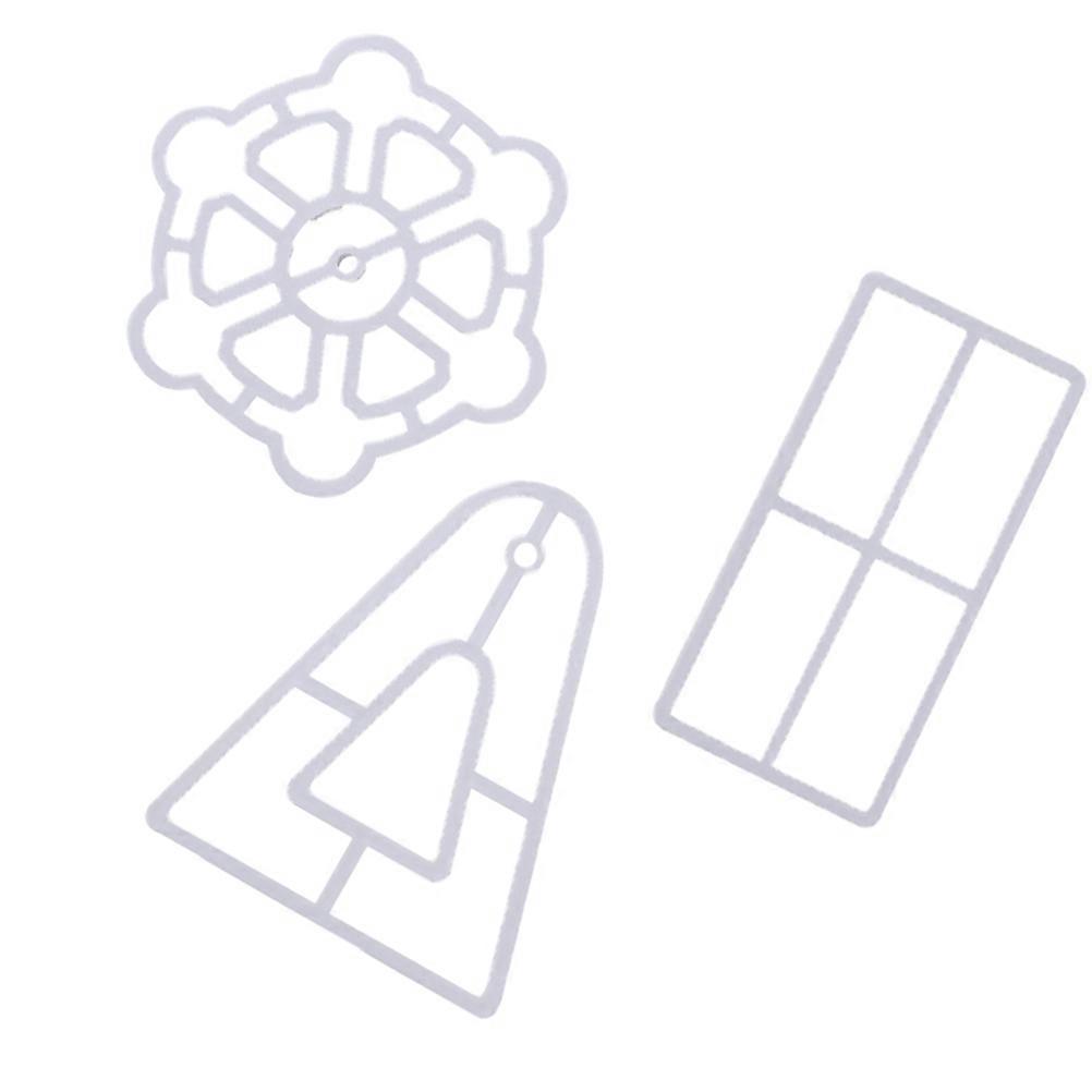 Ferris Wheel Cookie Mold for Biscuit Making with 3Pcs Plastic Baking Tools