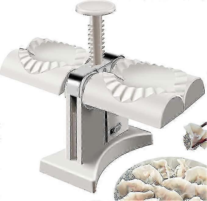 Double Head Automatic Dumpling Maker Stainless Steel Household Dumpling Machine