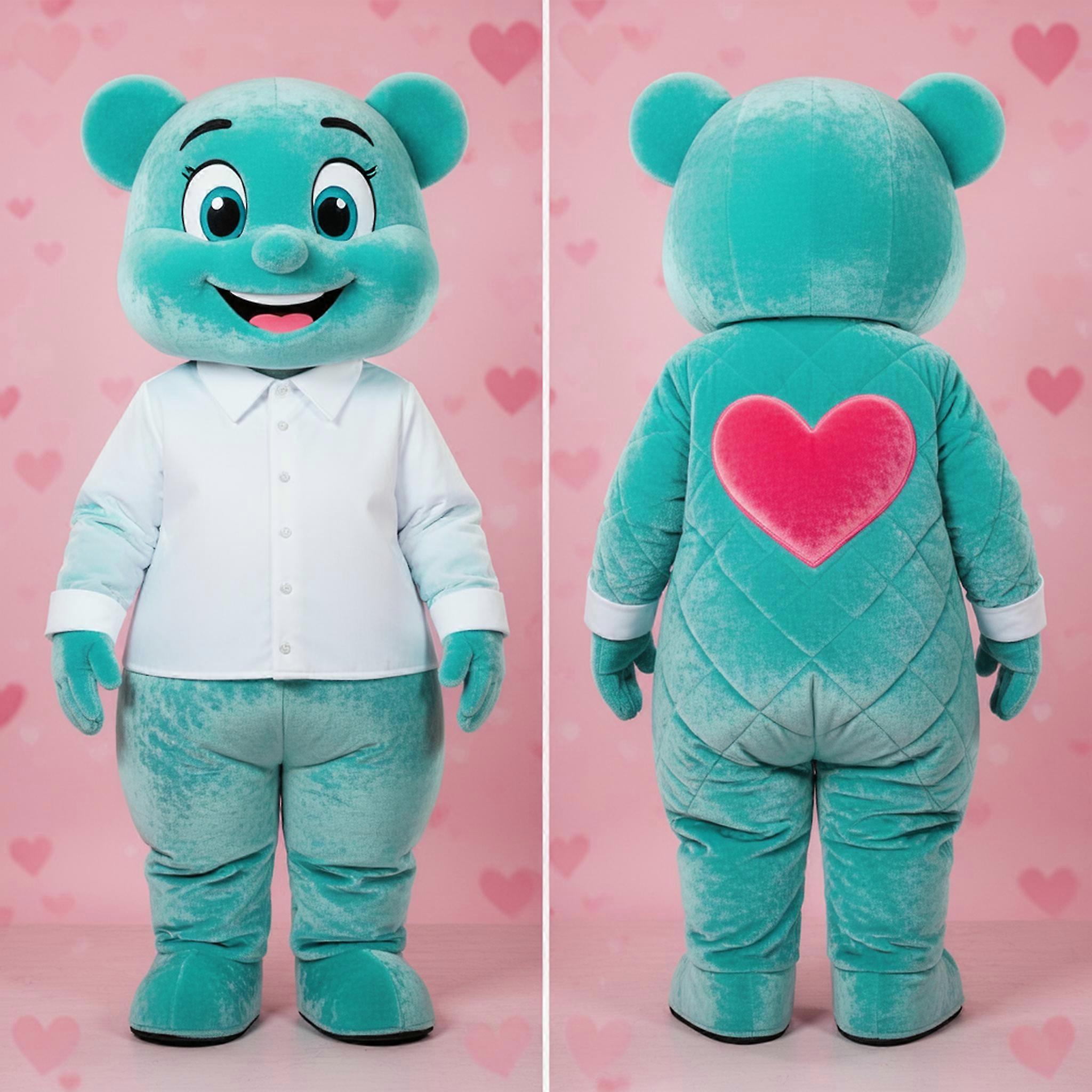 MASTICOT Turquoise Bubbly Champagne Mascot