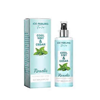 2pcs Body Spray, Mint & Cedar Scent, Floral & Fruity Fragrance, Portable Fine Mist, Long-Lasting Scent for Wrists, Neck & Body