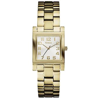 Record lady chp.s13 Watch for Women Analog Quartz with stainless steel bracelet plated in gold W0131L2