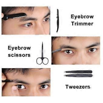 Eyebrow Kit-5-in-1 Tweezers For Eyebrows-professional Eyebrow Grooming Set With Stainless Steel Eyebrow Razor,brush