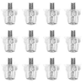 12pcs Football Boots Studs Shoes Stud Replace Component Sport Accessory Football Shoe Spikes with Wrench 15mm OF-brnv