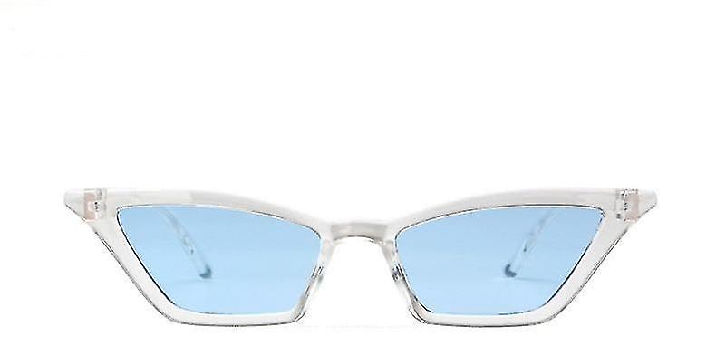 DamenMode Retro Design Transparente Sonnenbrille