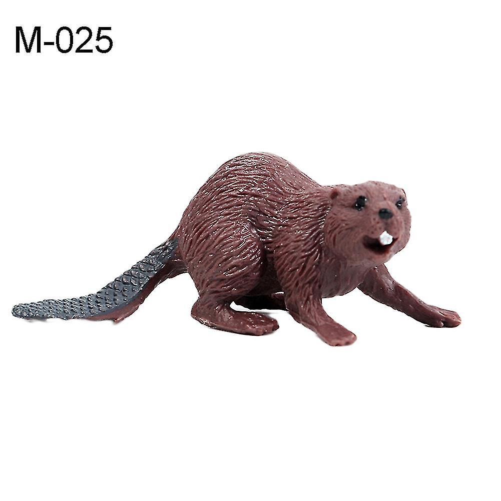 シミュレーションアナグマ野生動物アクションフィギュアフィギュア机装飾子トイトイ