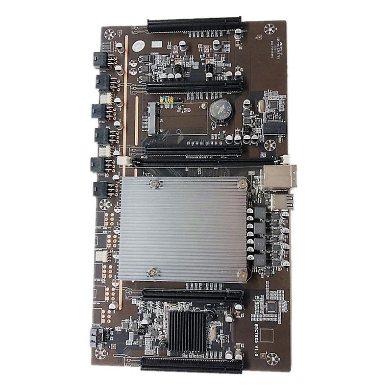 Btc Mining Motherboard Btc79x5 V1.0 Lga 2011 Ddr3 Supports 32g 60mm Pitch Support Rtx3060 Graphics Card For Btc Miner