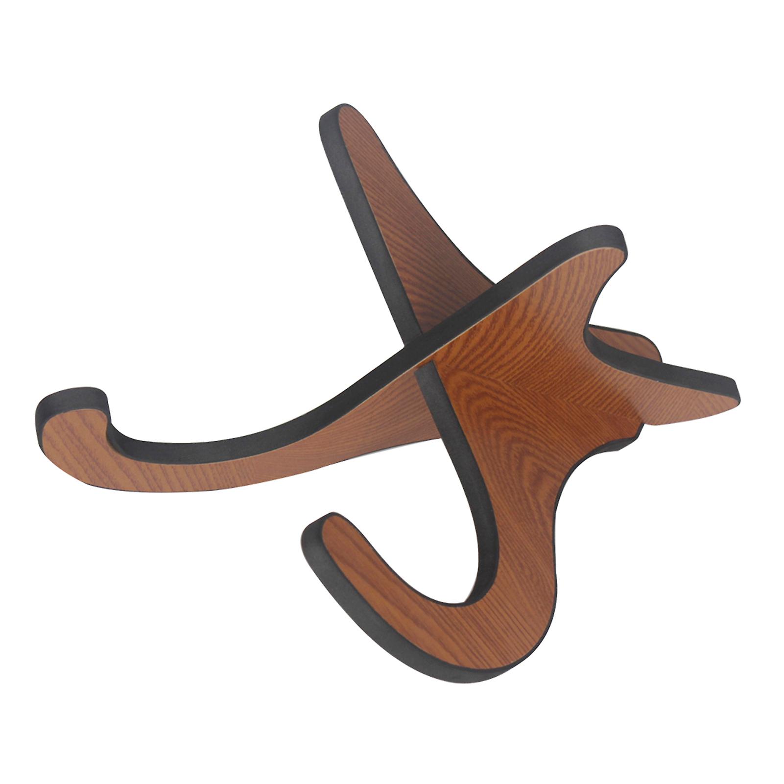 Wooden Ukulele Stand Portable Detachable String Instrument Bracket Holder