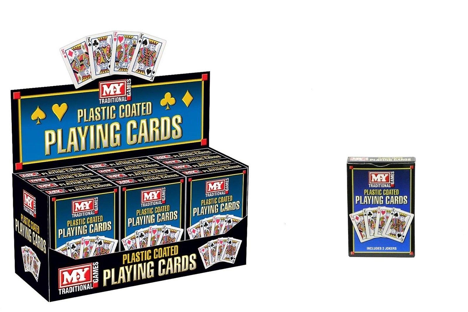 Minun muovipinnoitettu pelikortit
