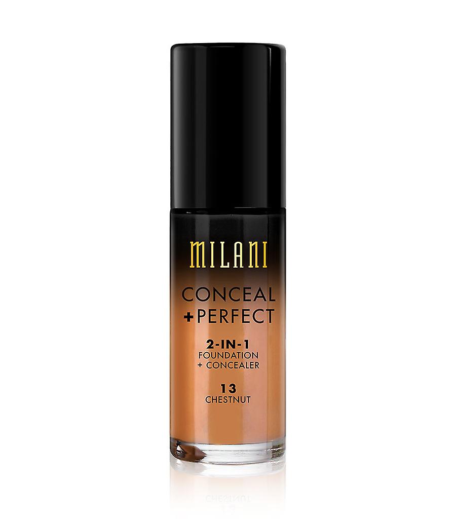 Milani Ocultar + Perfect Liquid Foundation-13 Chestnut