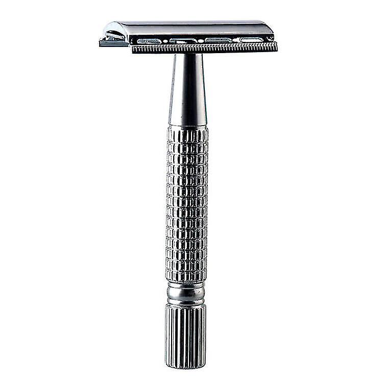 Classic Safety Razor For Men And Women Redesigned Noble Silver Metal ...