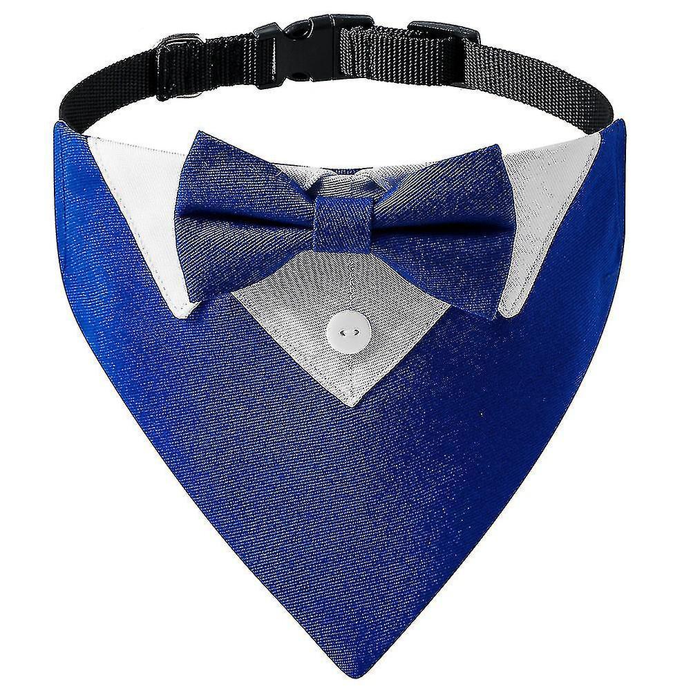 Dog Wedding Bandana Dog Collar Bow Tie Designs Adjustable Collar Formal Tux Dog Bowtie