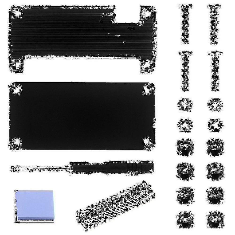 גוף אלומיניום מפזר חום עבור בננה Pi M2 אפס ללא מתאם עבור - לוח פיתוח מגן היא